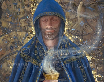 The Grail King - 14"x21" signed Limited edition on fine art paper