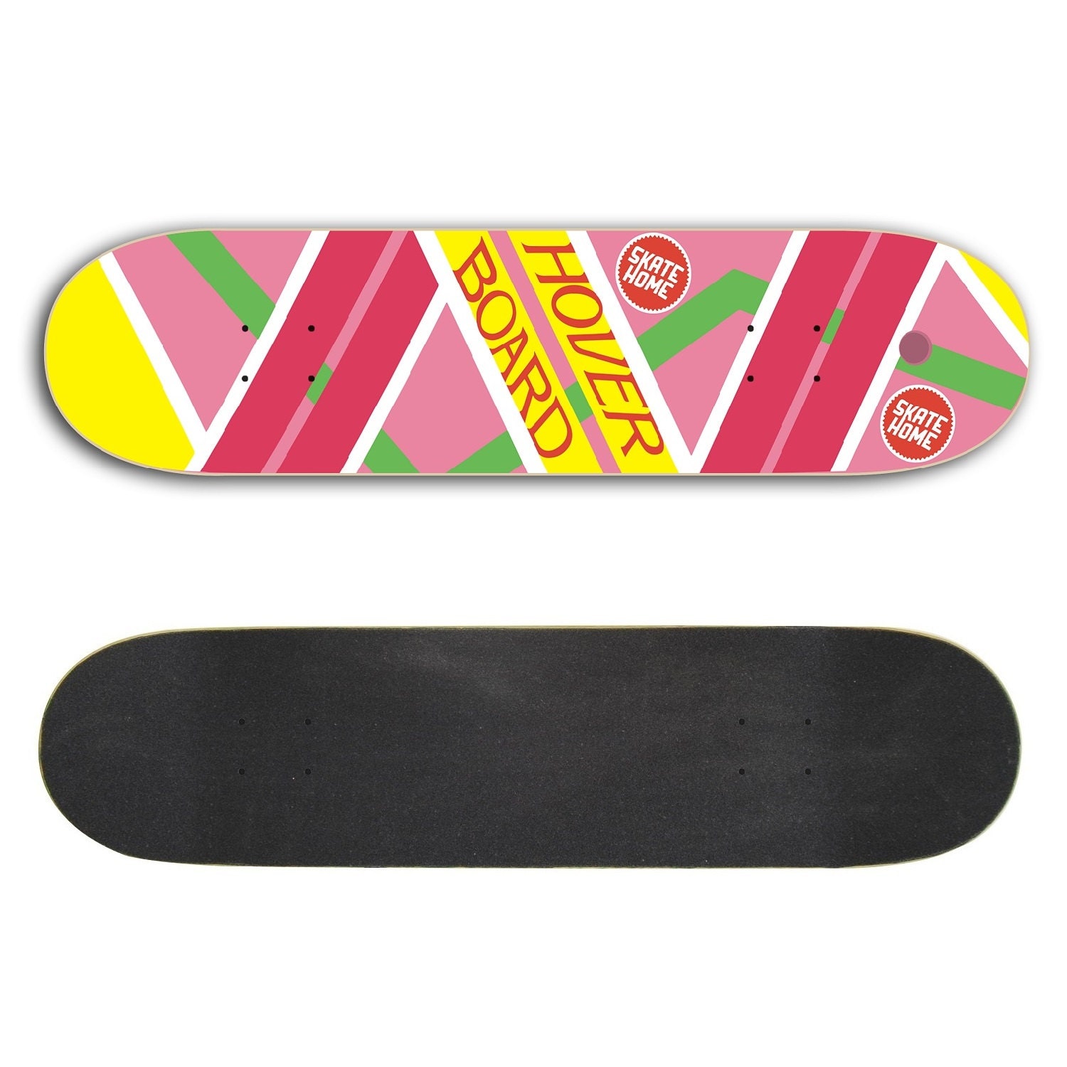Skateboard and Free Griptape Hoverboard Back to the Future Etsy