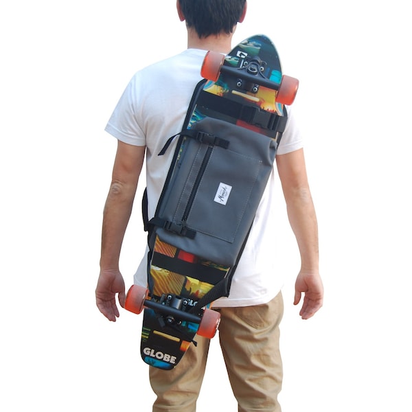 Sac à dos pour Longboard - Gris