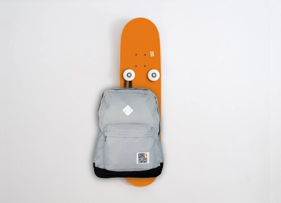 Skateboarder Kids Bedroom Idea Skateboard Decoration Gifts Room For 9 To 15 Years Old Skater Orange Vertical Coat Rack