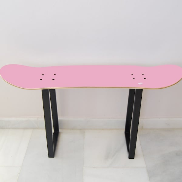 Moderne Möbel mit Einfluss Skate für das Haus, rosa Hocker