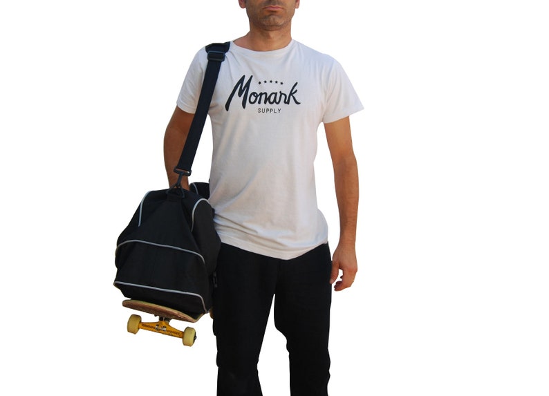 Skateboard Travel Duffel Bag for Skateboarders Black Etsy Australia