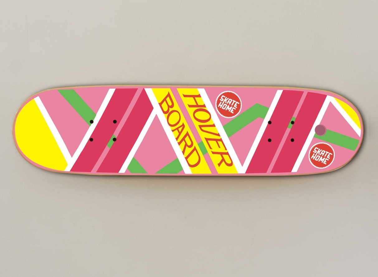 Hoverboard Back to the Future Skateboard Wall Art and Decor - Etsy