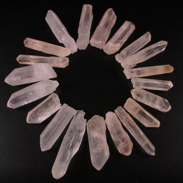 Quartz Crystal Point Lot (Terminated)  60.4g