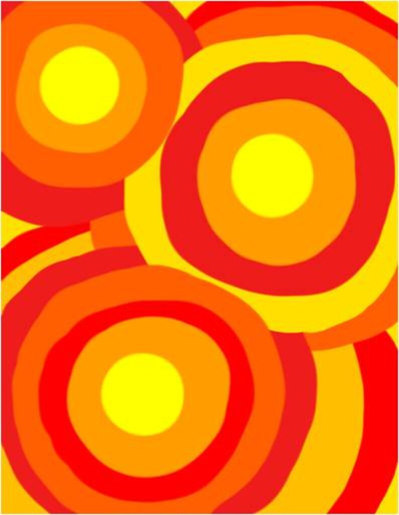 Sunrise Digital Scrapbook Paper Instant Download | Etsy