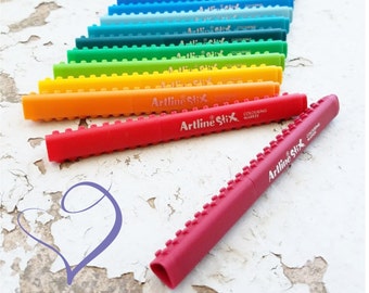 Artline Brush Markers- Calligraphy Pen Set- Ombre Handlettering Marker- Artline Marker Artstix- Brush Pens- Handlettering Markers