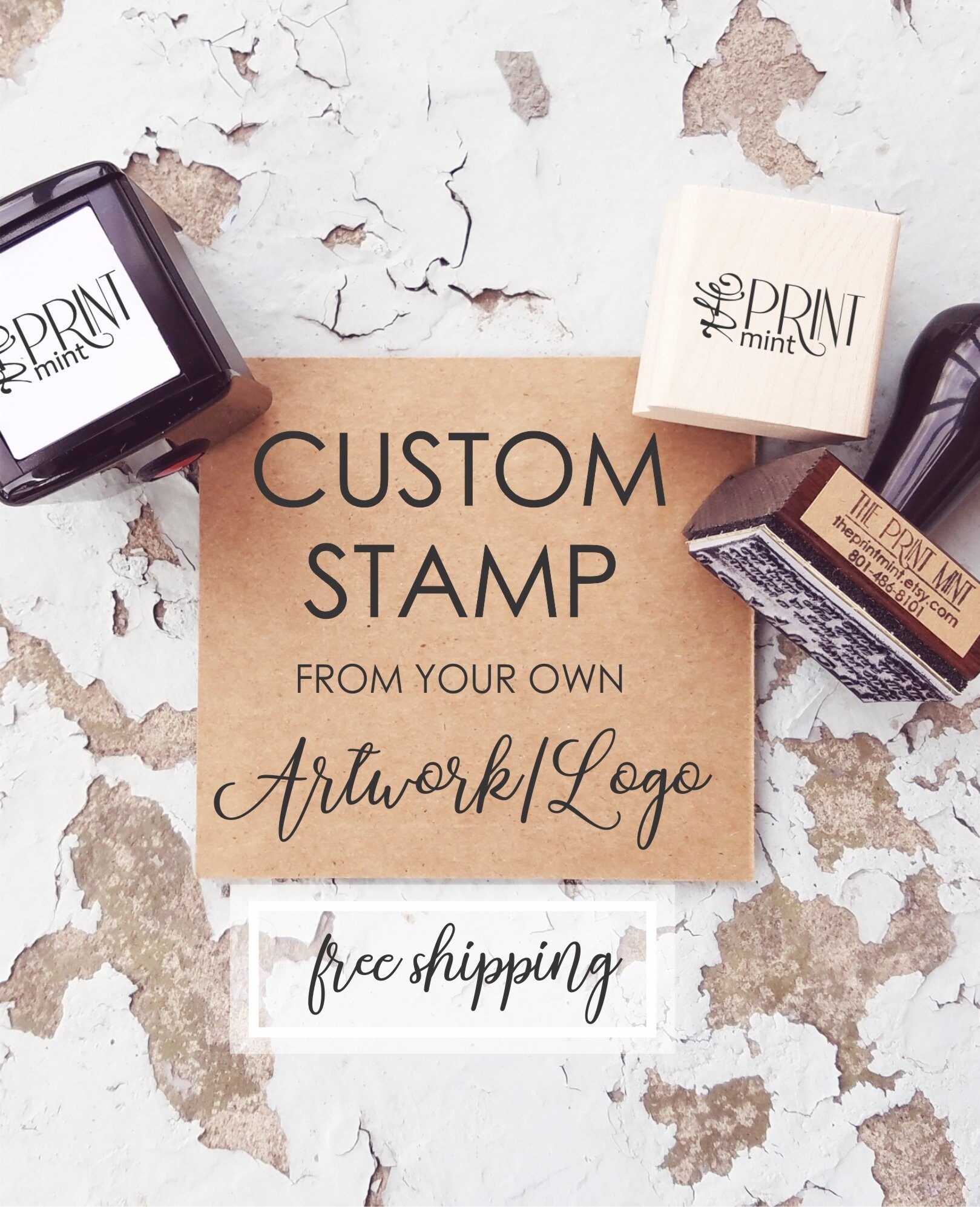 Custom  Stamp, Custom Logo Stamp, Business Card Stamp, Personalized  …