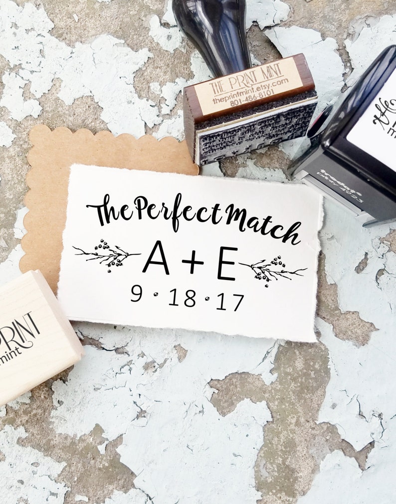 Wedding Matchbox Stamp the Perfect Match Wedding Favor Etsy Wedding Matchbox Stamp the Perfect Match Wedding Favor Etsy