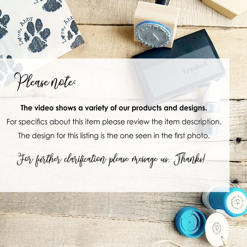 Honey Jar Gift Tag Stamp - Pure Honey Labels For Jars Rubber Stamp - Local Honey- Backyard Bees - Honey Gift Ideas - Custom Stamp CS-10351 image 3