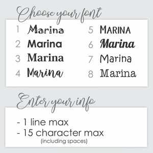 Clothing Stamp with Name, Permanent on Any Surface or Fabric, Personalized Clothing Labels Stamp for Kids and Camp, Self-inking Q41 image 4