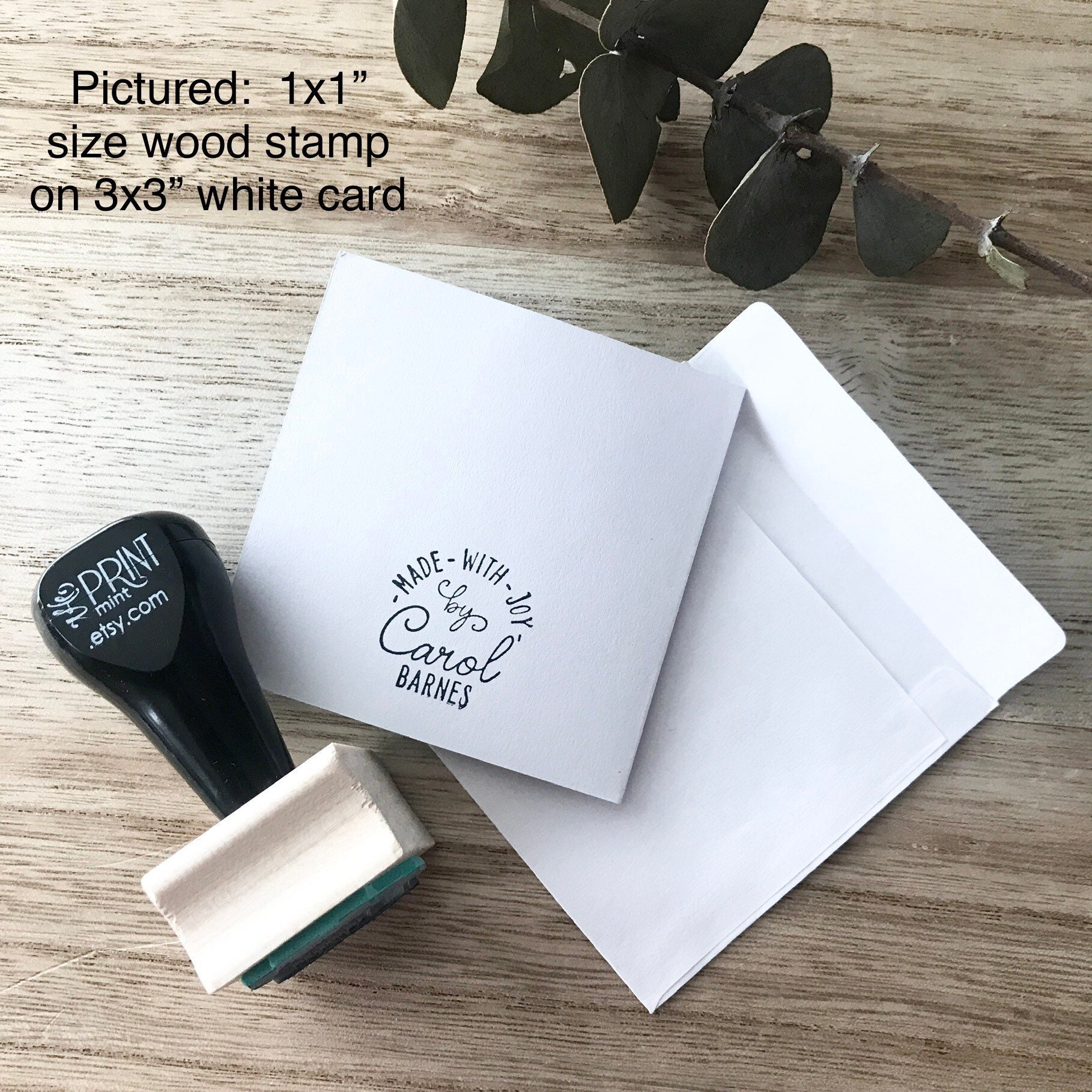 Personalized Stamp Pop-Up Shop & Sending Joy!