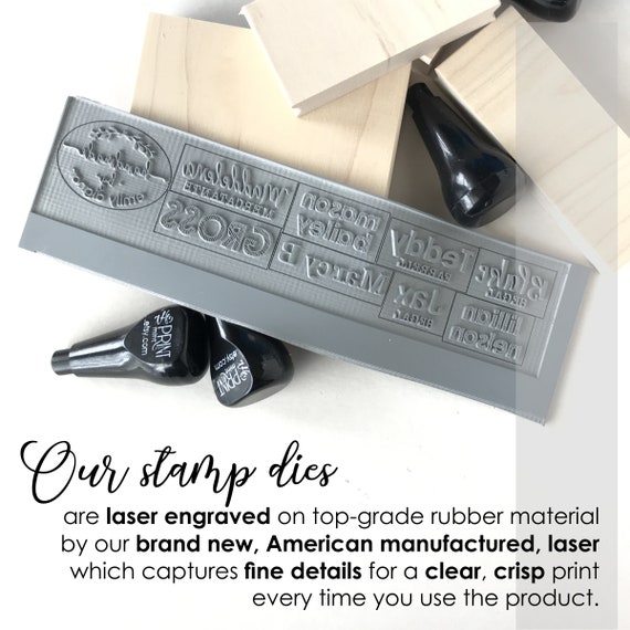 Custom Logo Stamp, Custom Rubber Stamp with Logo , Logo Custom Stamp,  Business Logo Stamp, Wedding Logo, Personal logo