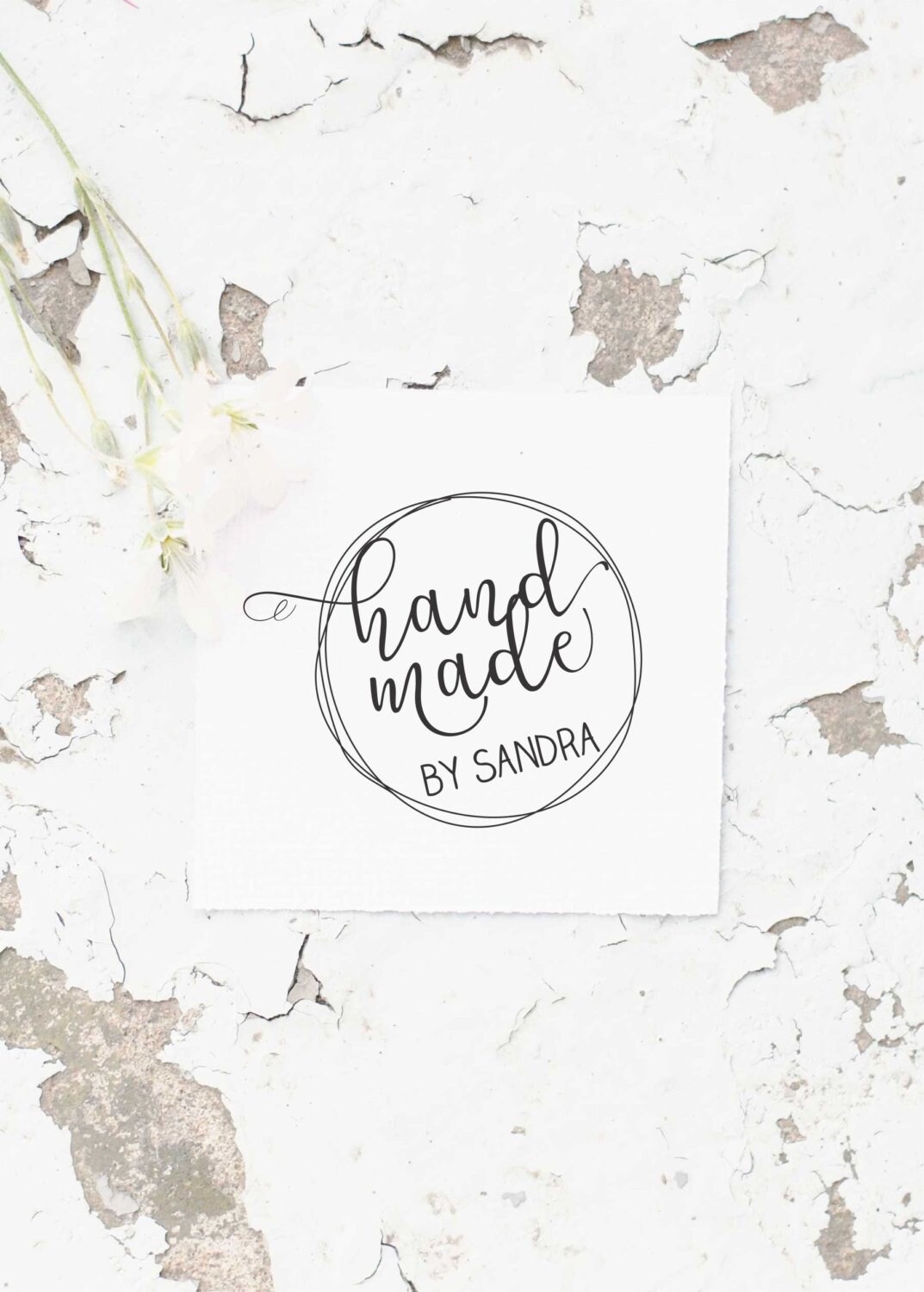 Made by Stamp Handmade by Stamp Custom Made by Stamp Etsy