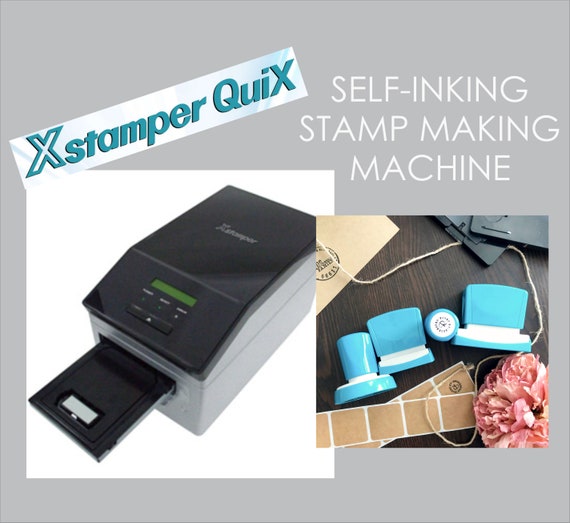 Xstamper Quix Machine Rubber Stamp Making Machine Etsy