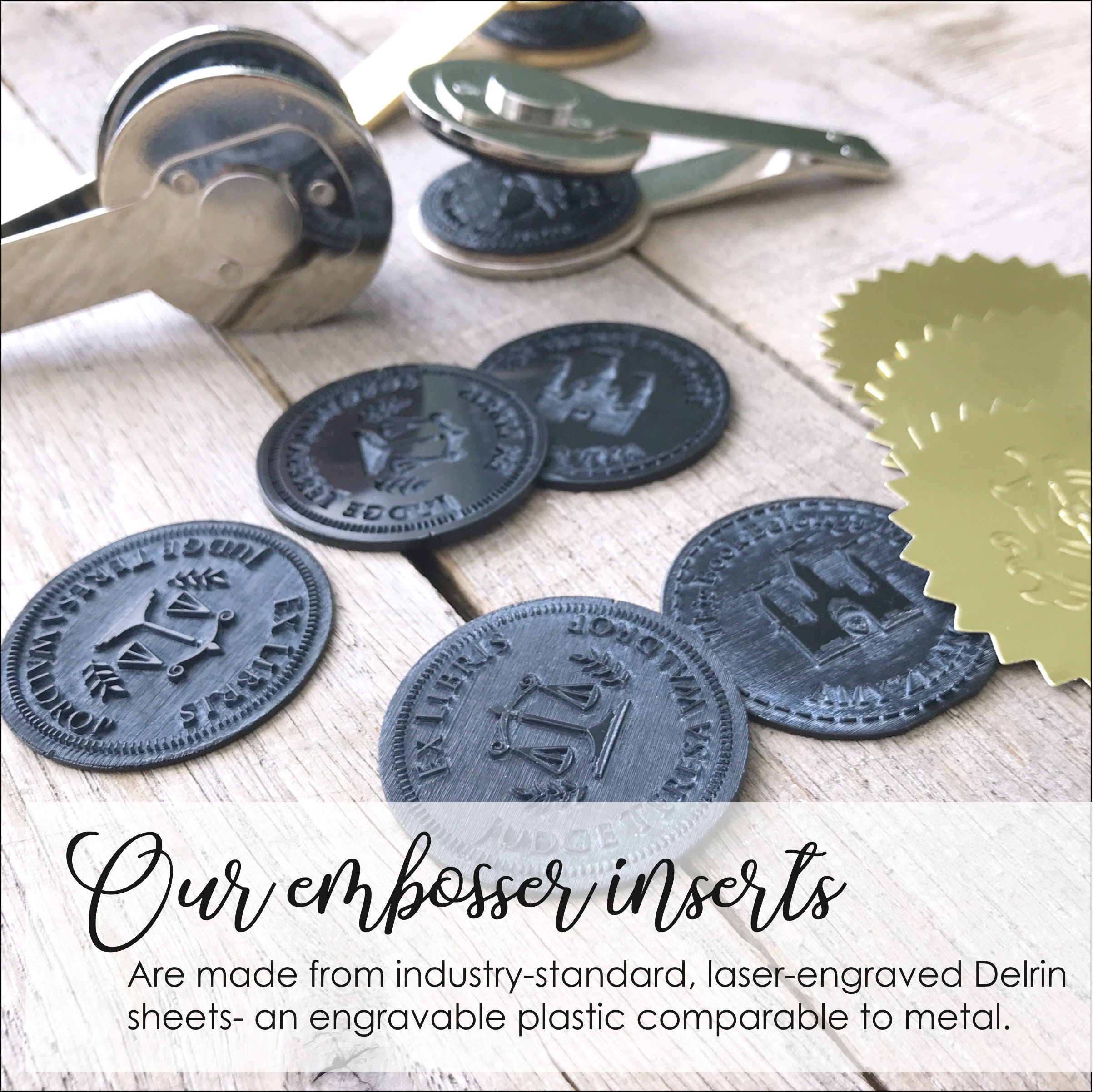 Custom Book Embossers -  – Boutique Stamps & Gifts