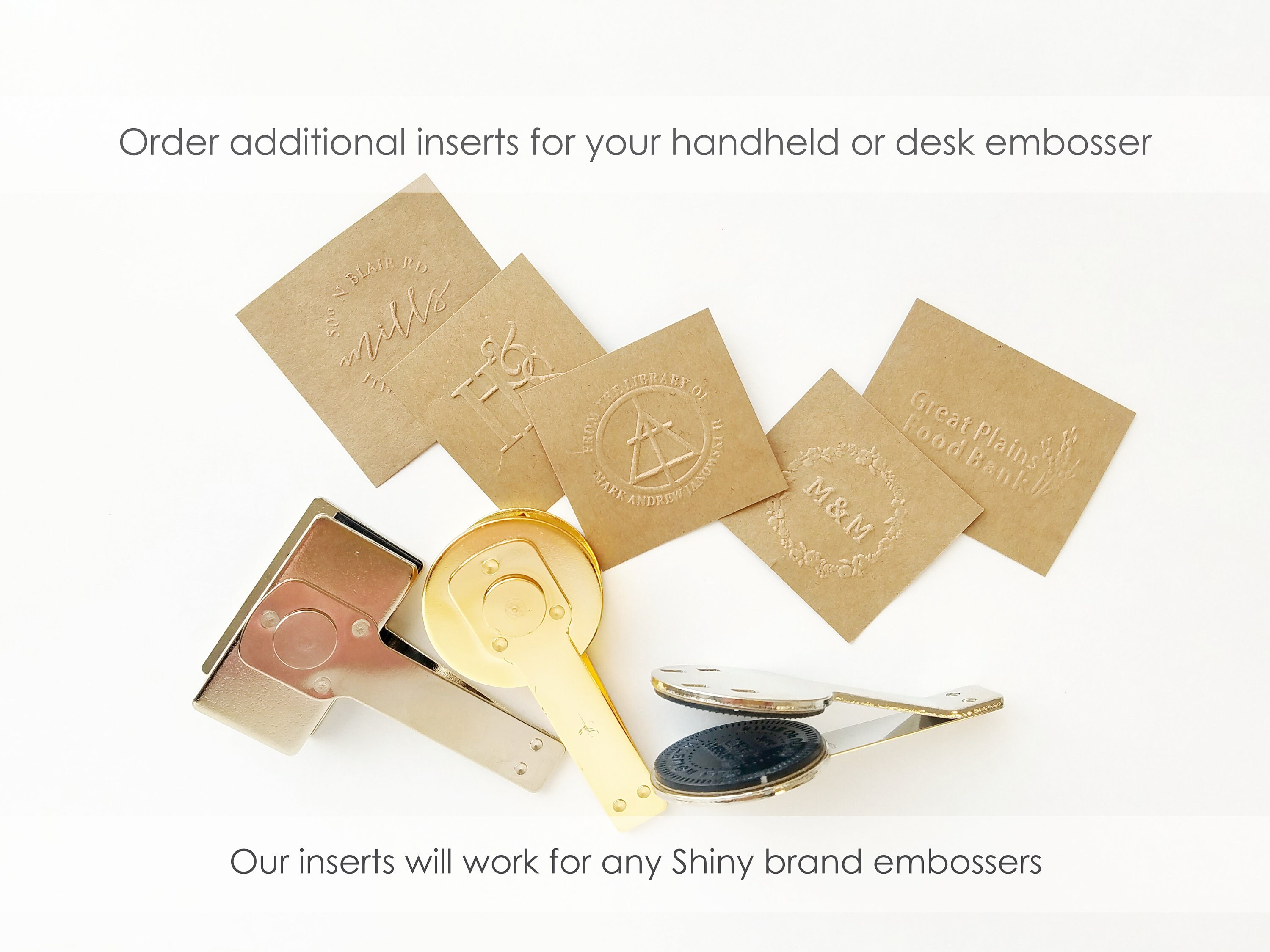 Monogram Embosser Wedding Embosser Custom Embossing Stamp Etsy
