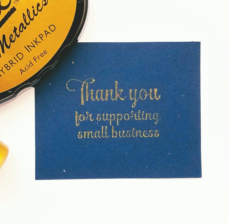 Gold Ink Rubber Stamp Pad Metallic Gold Ink Gold Stamp Pad Etsy