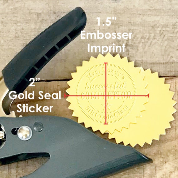 Gold Seal Stickers