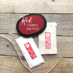 Red Ink Pad, Red Stamp Pad, Scarlet Ink Pad, Scarlet Stamp, Water-Soluble  Ink Pad, Stamp Ink Pad, Ink Pad, Versacolor Ink Pad (Scarlet)