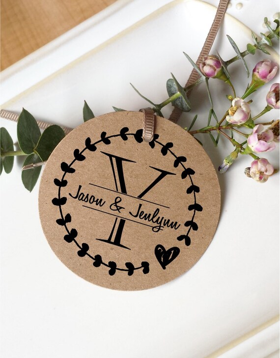 Items similar to Wedding Monogram Stamp Custom Stamp, Customized