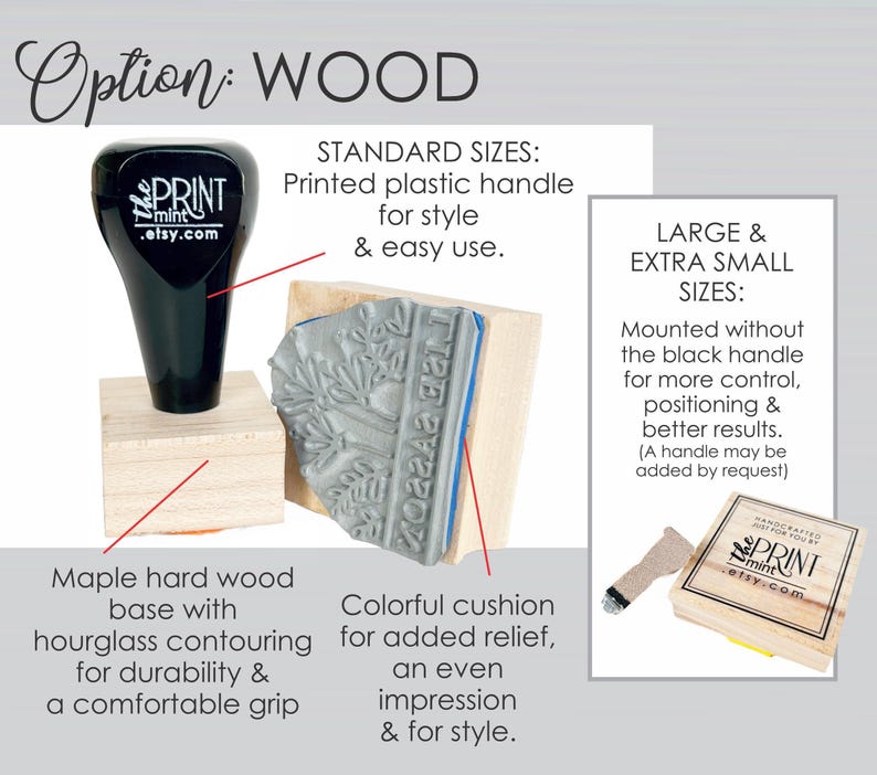 Personalized Fabric Stamp, Sewn By Tags Fabric Stamp, Permanent Fabric Ink or Self-inking, Made By Quilt Sewing Labels Stamp CS-10382s image 4