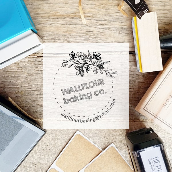 Business Card Stamp Etsy