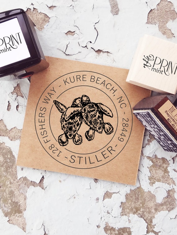 Personalized Address Stamp 128 Return Address Stamp Custom Address Stamp Self-Inking Address Stamp Wedding Stamp Stamp Style No
