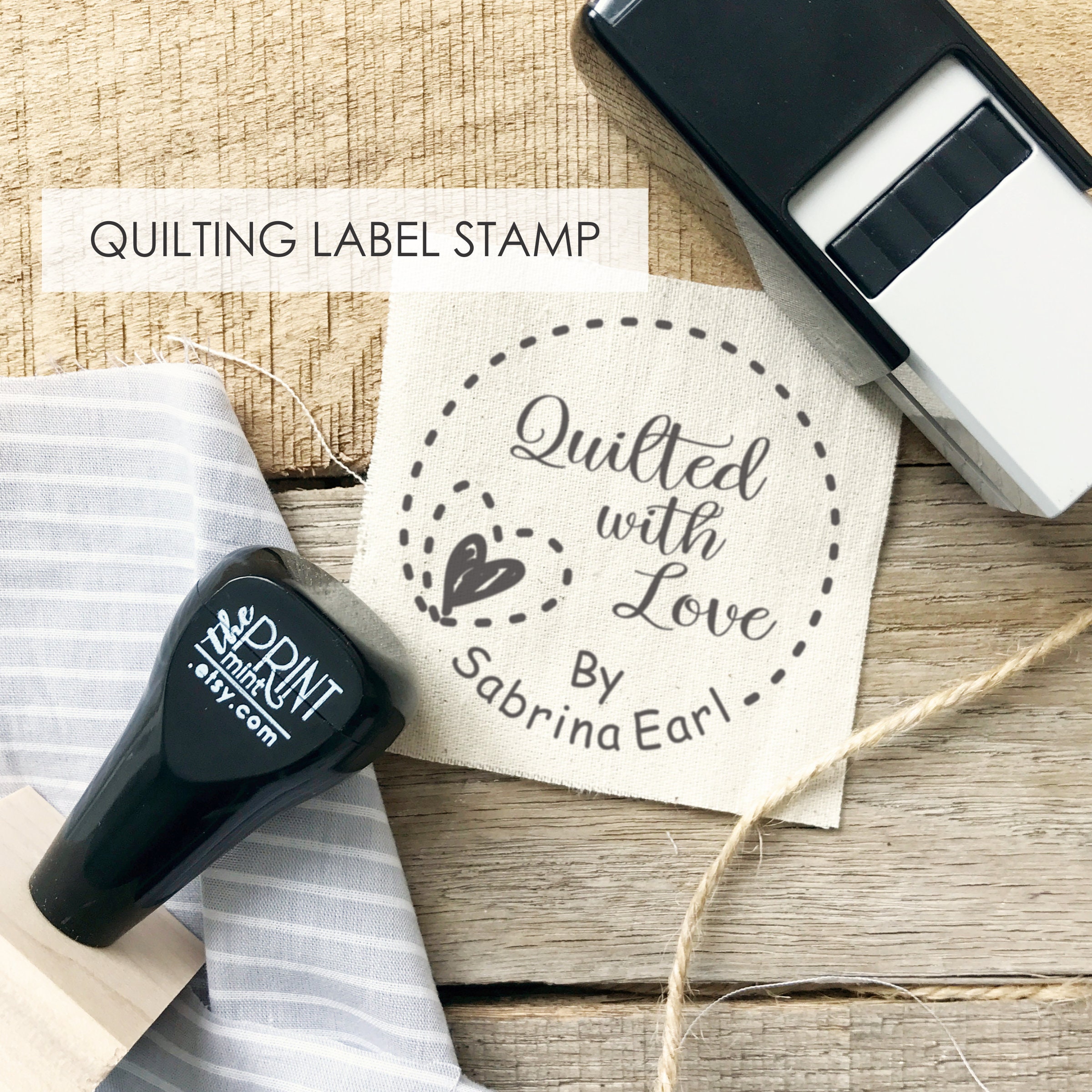 Teacher Name Stamp, Permanent for Any Surface, Personalized