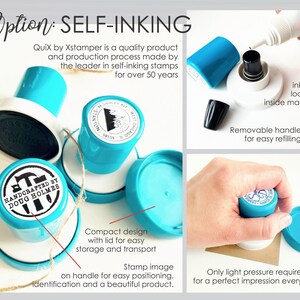 Teacher Stamp- Teacher Book Stamp- From The Classroom Of Self inking Stamp- Read it, Love it, Return it- Personalized Rubber Stamp 10183 image 3