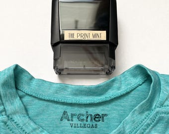Self-inking Clothing Name Stamp, Name Stamp for Clothes, Clothing Labels Stamper, Nursing Home Labels Stamp, Camp Clothing Stamp, CS-10368
