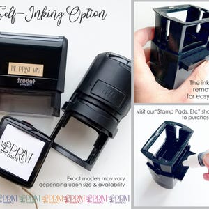 Signature Stamp, Name Self-Inking, Custom Name Stamp, Doctor Stamp Refillable, Personalized Stamper, Nurse Name Self-inking CS-10332 image 7