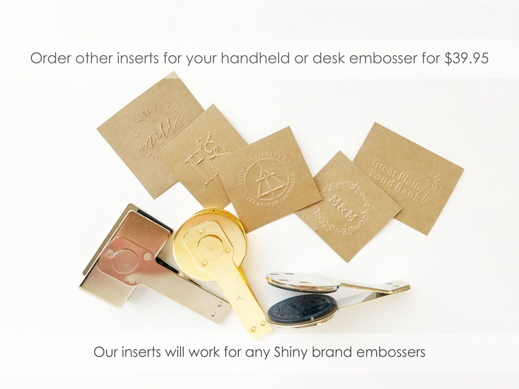 Initials Wedding Embosser Custom Wedding Embossing Stamp Etsy