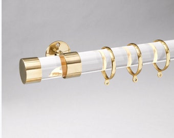 Lucite Drapery Rod Etsy