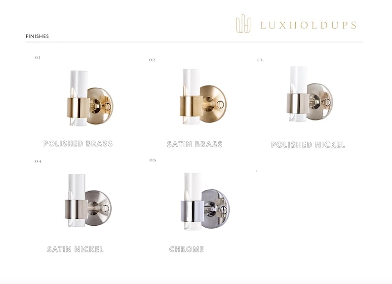 Lucite Bathroom Towel Rack, Polished Brass or Nickel, Modern Wall Mounted Storage image 10