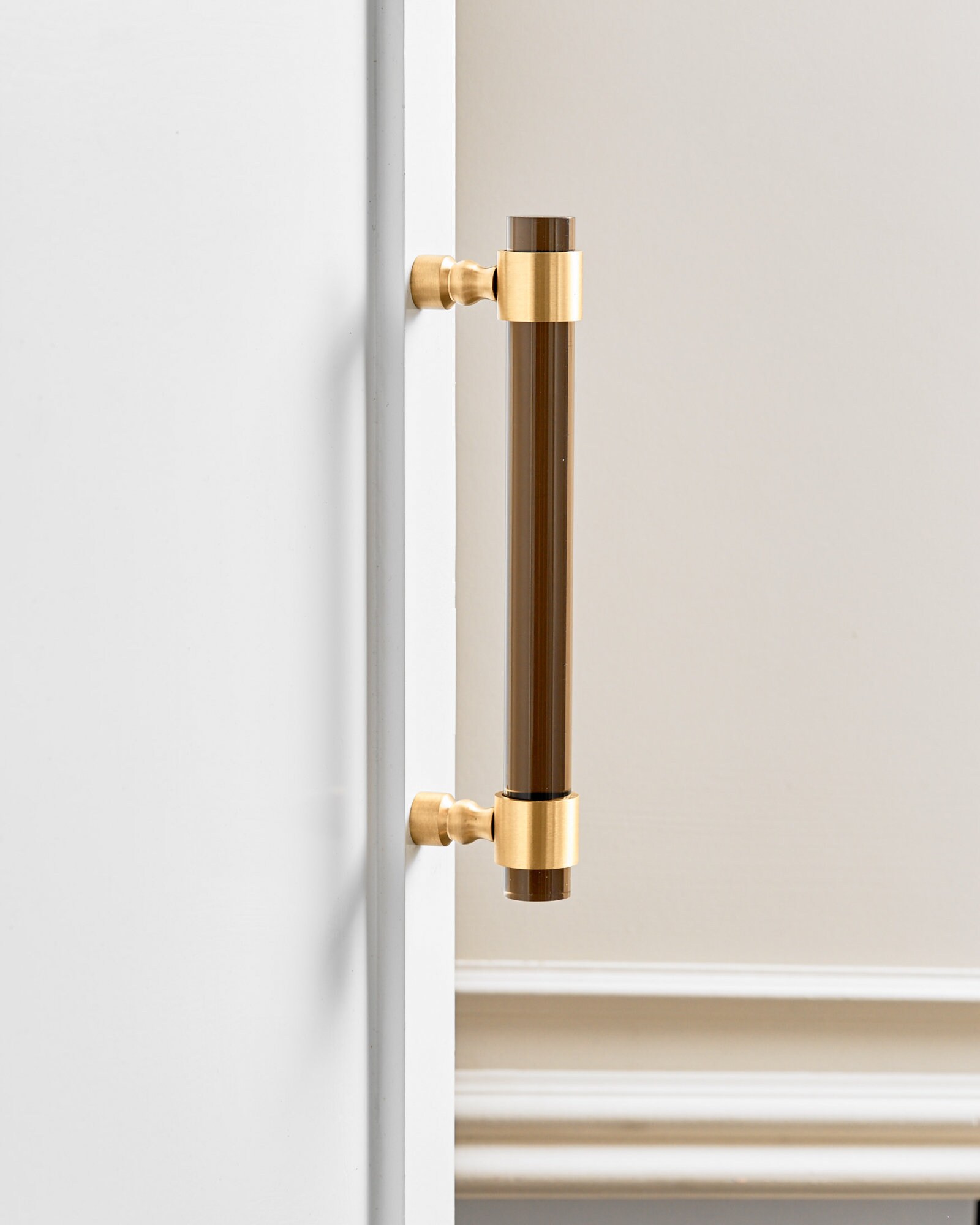 Brass Luxury Door Handle Parrot-shaped 'tamba' / Decorative Elegant Door  Pull for Wardrobes, Drawers, Front Door 
