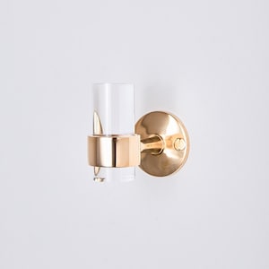 Lucite and Solid Brass Wall Hook for Bathrooms and Entryway, Modern Lucite and Brass Robe Hook by Luxholdups, Minimalist Hand Towel Holder