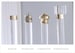 Finials (Polished Brass, Satin Brass) - Curtain Finials -  Drapery Finials - End Caps - Drapery Hardware - Curtain Hardware - LuxHoldups 