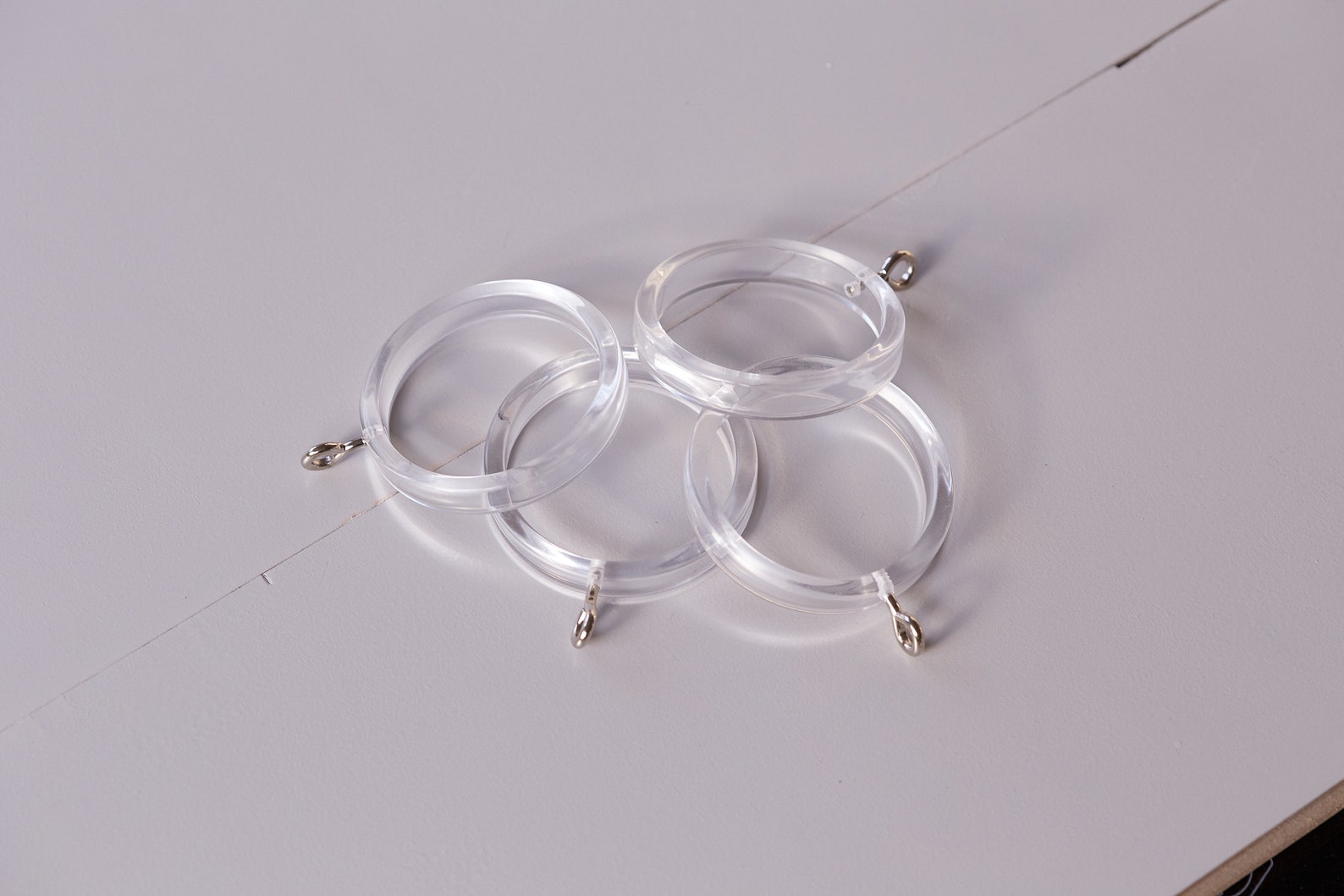 Lucite Curtain Rings Curtain Rings Drapery Hooks Drapery Etsy
