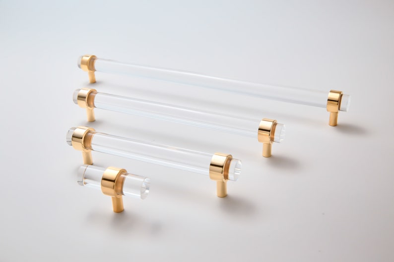 lucite hardware pulls