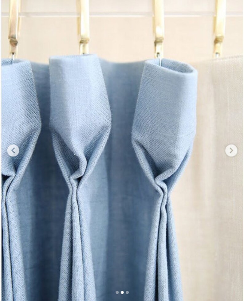 Lucite Rectangular Curtain Rod polished brass satin brass or Etsy