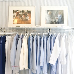 Lucite Wall Shelf Rack for Closet, clothing rack, Lucite Shelf Retail Display, Clear Shelves w/ Brass Bracket, image 9