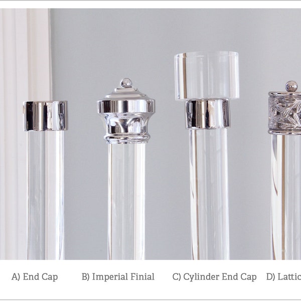 Curtain Rod Finials Etsy
