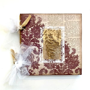 Card Board Craft Paper Journal, Collage, Junk Journal