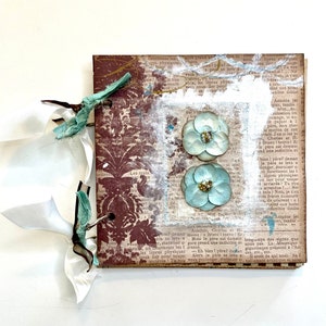 Card Board Craft Paper Journal, Collage, Junk Journal