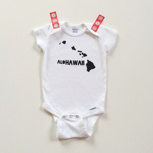 Hawaii Baby. aloHAWAII. Unikat Baby Onesie. Hawaii Onesie. Hipster Babykleidung. Hipster Baby Junge. Hipster Baby Mädchen. Lustiges Baby.