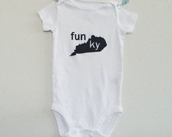 Funky in Kentucky Baby Onesie