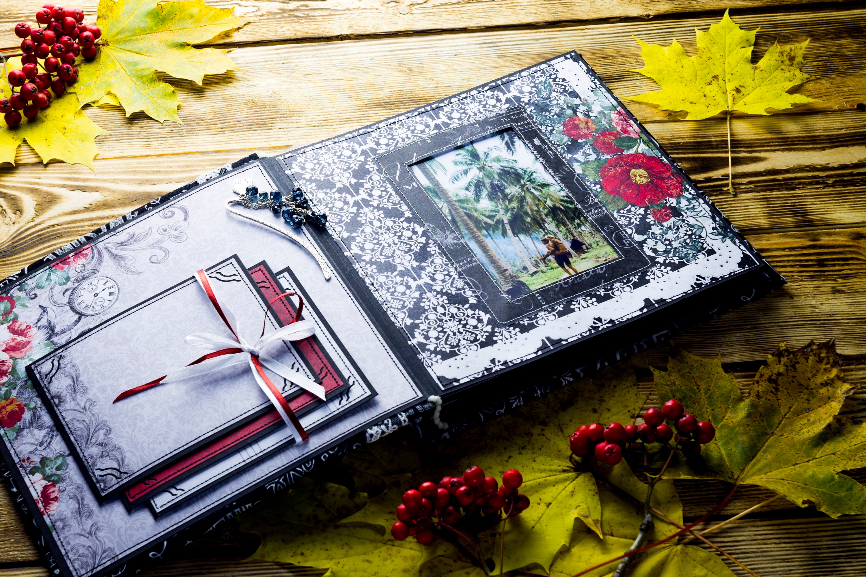 Wedding Photo Album Anniversary gift Album in a gift box Etsy