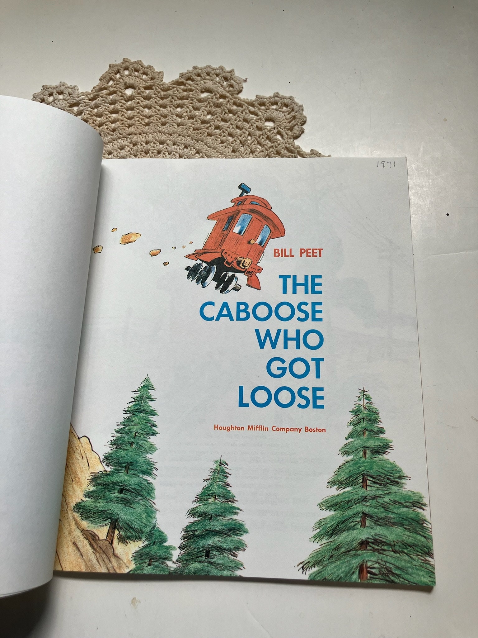 thumbnail image 2 of The Caboose Who Got Loose By Bill Peet – Paperback (Sandpiper Books) – Good Condition 2 of 3