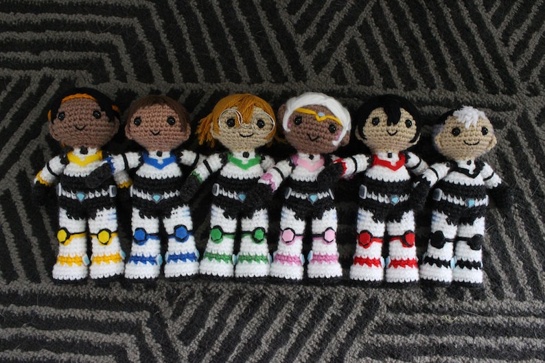 Collection of Voltron Paladin Amigurumi Crochet Patterns image 3