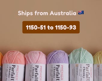 Premier Parfait Chunky Chenille Yarn: Super Bulky, Soft Plushie Yarn